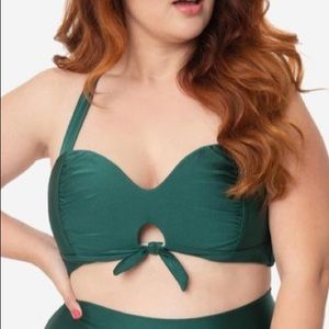 Gilda Emerald bikini top